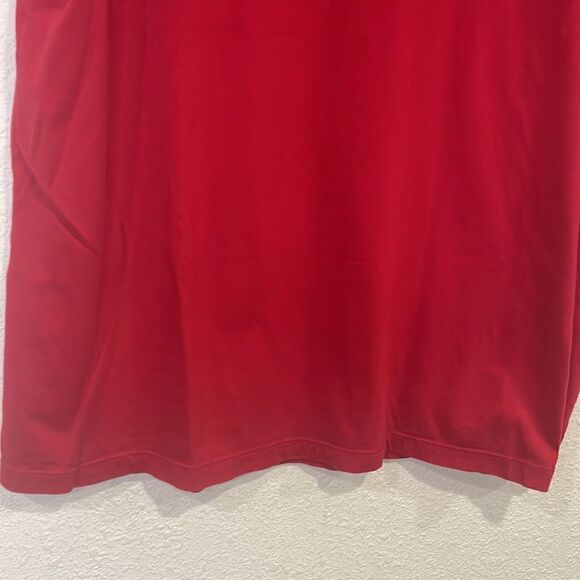 Hugo boss, boss orange, men’s | red V-neck t-shirt | Size XL. - Picture 4 of 9